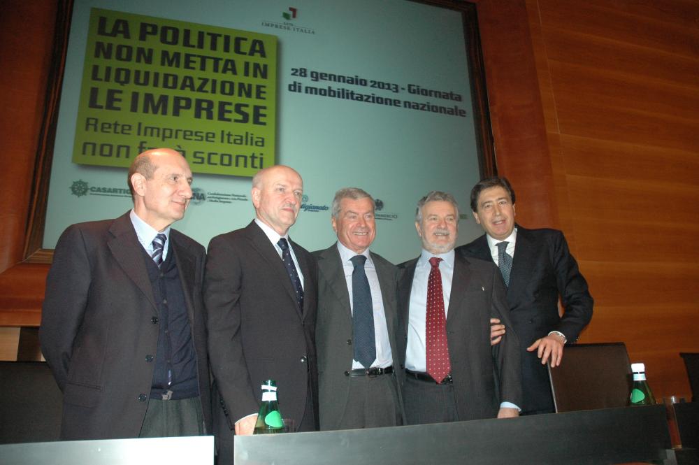Foto presidenti Rete Imprese italia