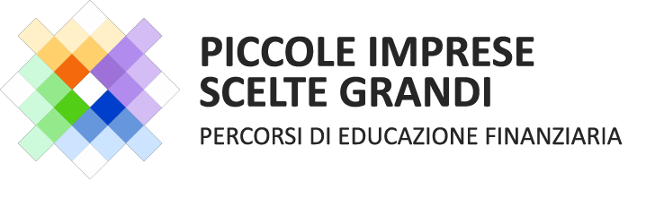 Logo "Piccole imprese Scelte grandi - percorsi di educazione finanziaria"